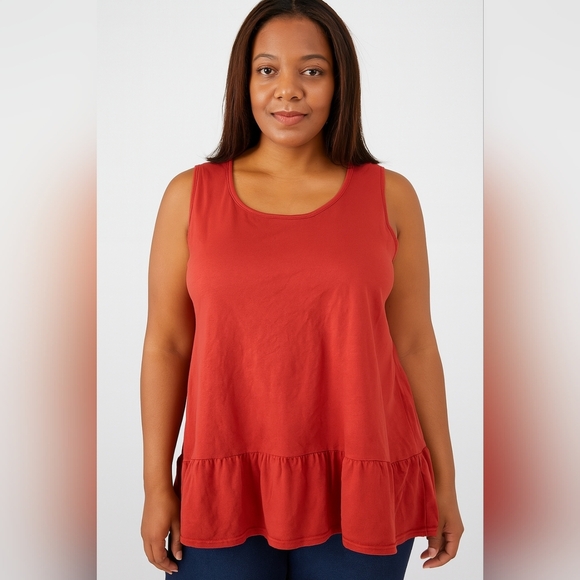 LANDS’END sleeveless top size medium - Picture 1 of 4